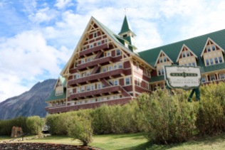 Prince of Wales Hotel in Waterton Lakes National Park.