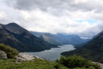Beautiful views on Bear's Hump trail in Waterton Lakes National Park.