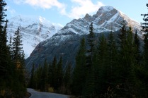 Beautiful scenery on our way to Mount Edith Cavell in Jasper National Park.