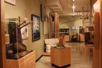 The exhibits inside the Sam Waller Museum in the Pas, Manitoba.