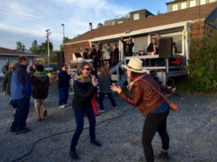 Dinner and Dancing at the Beer Barge